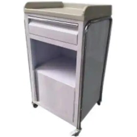 تصویر کمد کنار تخت رویه ABS 