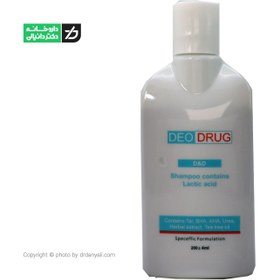 تصویر شامپو پسوریازیس دئودراگ حاوی اسید لاکتیک Deo drug pso tar shampoo