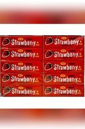 تصویر آدامس توت فرنگی جعبه‌ای 