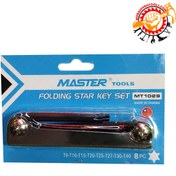 تصویر آلن چاقویی ستاره ای دسته فلزی مستر تایوان کد MT1029 