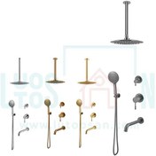 تصویر دوش توکار البرز روز مدل رومانیا 