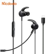 تصویر هندزفری گیمینگ Lightning مک دودو مدل Mcdodo HP-1350 ا Mcdodo HP-1350 Lightning Gaming Earphones Mcdodo HP-1350 Lightning Gaming Earphones