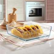 تصویر تابه پیرکس مربع پاشاباغچه مدل 59304 