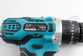 تصویر دریل پیچ گوشتی چکشی شارژی AV-2012 آلور (12 ولت) Cordless hammer screwdriver drill AV-2012 alver