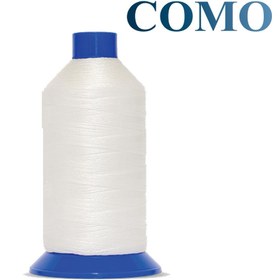 تصویر نخ کومو سایز20و6 سفید(COMO) 