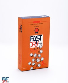 تصویر حوله یکبار مصرف جعبه ای برند FastDry (بسته 5 عددی) با گرماژ 50 