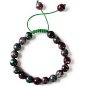 تصویر دستبند روبی زئوسیت کد D76 