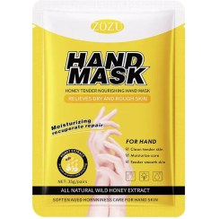 تصویر ماسک پوشیدنی و ترمیم کننده ی دست عسل زوزو Zozu honey tender hand amsk حجم 35 گرم 