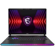 تصویر لپ تاپ گیمینگ ام اس آی مدل RADIER GE78 ظرفیت ۶۴ گیگابایت رم و ۲ ترابایت SSD با پردازنده Core i9 و گرافیک RTX 4090 