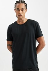 تصویر تیشرت ورزشی با یقه دایره معمولی سیاه DeFactoFit مدل C9175AX24AU | Defacto | 856582480 | اورجینال 