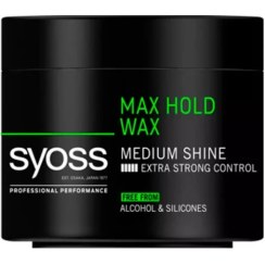 تصویر ماسک حالت دهنده مو سایوس Syoss مدل Max Hold Wax حجم ۱۵۰ میل 