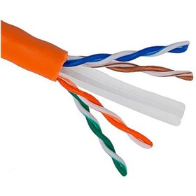 تصویر کابل شبکه نگزنس Cat6 UTP با روکش PVC تست فلوک چنل 