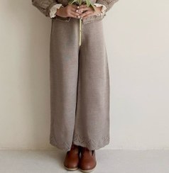 تصویر شلوار گندم رنگبندی 