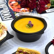 تصویر ظرف یکبار مصرف گرد پلی پرو ۳۷۵ سی سی (کارتن ۳۰۰ عددی) 