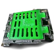 تصویر دریچه چدنی شهرداری ابعاد کلاف 60*80 