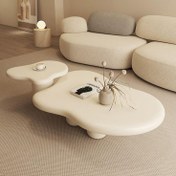 تصویر میز دفرمه مینیمال پاپیه ماشه Minimalist coffee table
