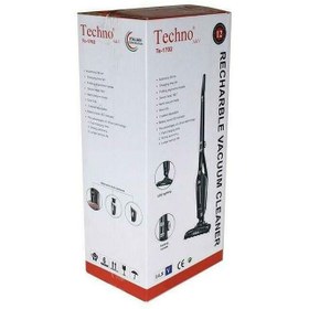 تصویر جارو شارژی تکنو مدل Te-1702 ا Techno Te-1702 Vacuum Cleaner Techno Te-1702 Vacuum Cleaner