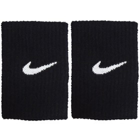 تصویر مچ بند تنیسی حوله ای نایک مدل Nike towel tennis wristband|مشکی 