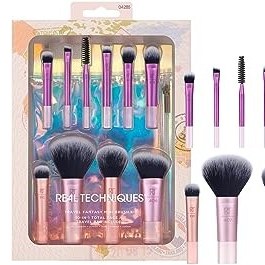 تصویر ست براش 10 تیکه مینی فانتسی ریل تکنیک Real Techiniques Fantasy Mini Brush Kit Real Techiniques Fantasy Mini Brush Kit