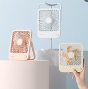 تصویر پنکه رومیزی شارژی دو کاره جیسولاف مدل FA26 Ultra-thin table fan