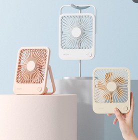 تصویر پنکه رومیزی شارژی دو کاره جیسولاف مدل FA26 Ultra-thin table fan