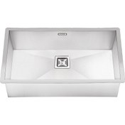 تصویر سینک ظرفشویی توکار ایلیا استیل مدل 6006 Ilya Steel built-in sink 6006