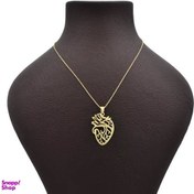 تصویر گردنبند طلا 18 عیار زنانه شمیم گلد گالری طرح قلب کد 630D3086 