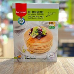 تصویر پودر پنکیک نیمه آماده رژیمی فرمند بدون قند افزوده 250 گرم 