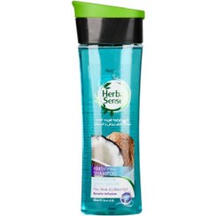 تصویر شامپو کراتینه تقویت کننده موهای کم پشت حاوی روغن نارگیل و دانه انگور آردن هرباسنس300ml 