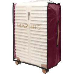 تصویر کاور چمدان برزنتی Mazhro مدل SC035 سایز بزرگ و متوسط 