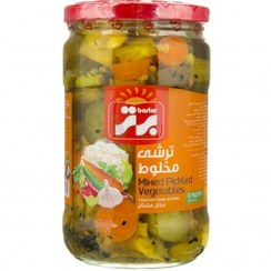 تصویر ترشی مخلوط 670 گرمی برتر -
