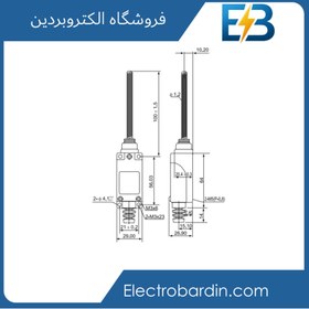 تصویر میکروسوئیچ فنری 