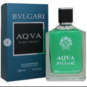 تصویر ادوپرفیوم نیفتی مدل aqva bvlgari حجم ۱۰۰ میلی لیتر 