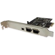 تصویر کارت PCI-e 1394 با چیپست VIA PCI-E FIREWIRE 400 IEEE Card VIA CHIPSET
