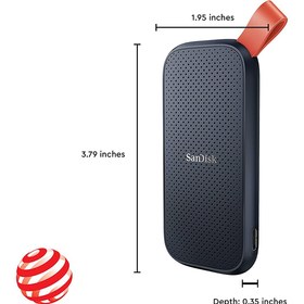 تصویر هارد اس اس دی اکسترنال سن دیسک مدل SanDisk 1TB Portable SSD - ارسال 15 الی 20 روز کاری 