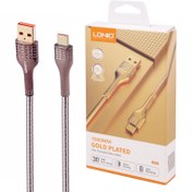 تصویر کابل تایپ سی الدینیو مدل LS651 طول ۱ متر ۳۰ وات 