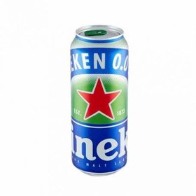 تصویر آبجو بدون الکل کلاسیک هینیکن قوطی 500 میلی لیتر Heineken zero 500 ml