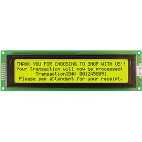 تصویر ال سی دی سبز متنی LCD 4*40 TEX 
