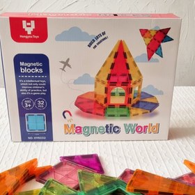 تصویر مگنت تایل ۳۲ قطعه 