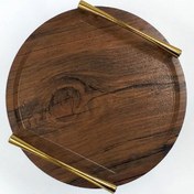 تصویر سینی چوبی وکیوم گرد 