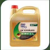 تصویر روغن موتور پروتک 10W40 چهار لیتری SL 