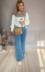 تصویر شلوار جین بوت‌کات آبی روشن 