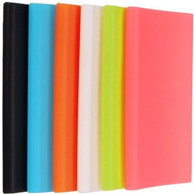 تصویر کاور سیلیکونی شیائومی برای پاور بانک 5000 میلی آمپر Xiaomi Silicone Cover For Xiaomi 5000mAh Power Bank