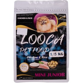 تصویر غذای خشک توله سگ لوکا مدل mini Junior وزن 1.5 کیلوگرم 