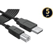 تصویر کابل پرینتر USB کی نت 5 متر 