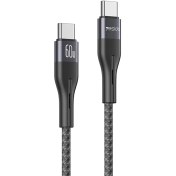 تصویر کابل شارژ تایپ سی به تایپ سی یسیدو CA156 cable yesido ca156