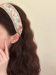 تصویر هدبند دانتل سوزن دوزی - کد 