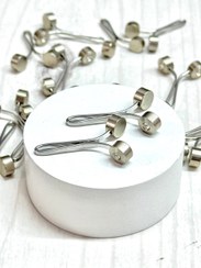 تصویر گیره روسری تمام استیل 