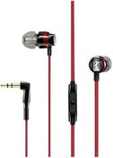 تصویر هدفون کانال گوش Sennheiser CX 300s با ریموت جهانی هوشمند جهانی - قرمز Sennheiser CX 300S Ear Canal Headphone with Universal Smart Remote - Red