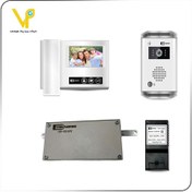 تصویر پکیج یک طبقه آیفون تصویری تکنما VDP-D43 